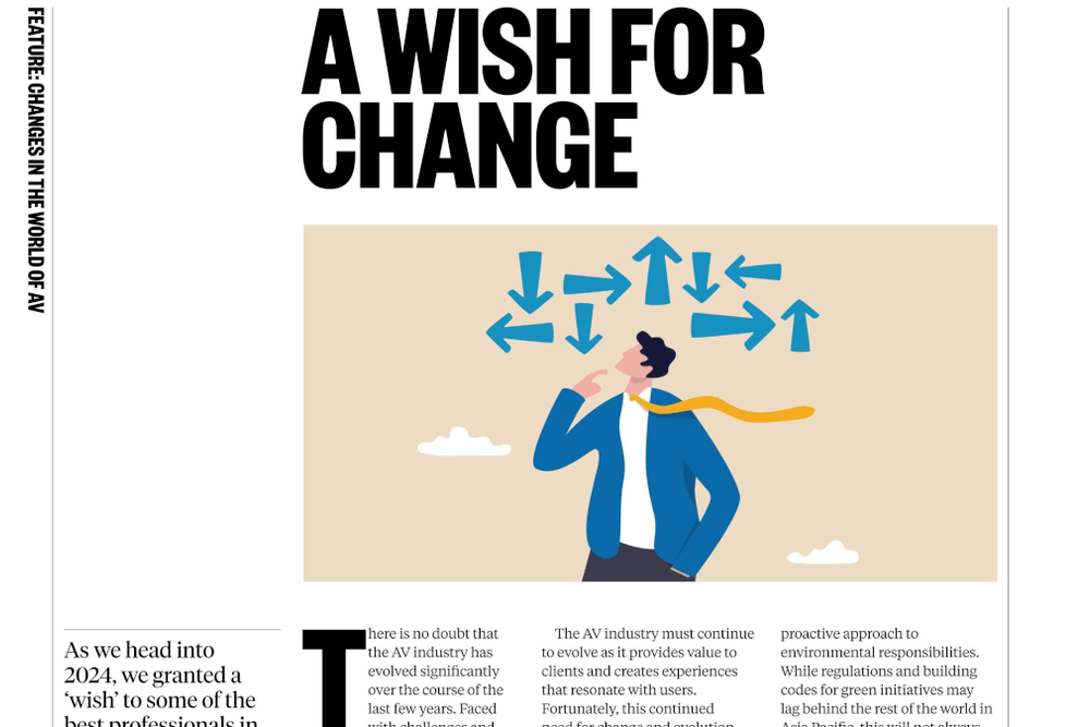 News: A Wish for Change